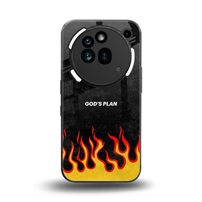 Gods Plan back phone cover | glass case for nothing phone 3a pro