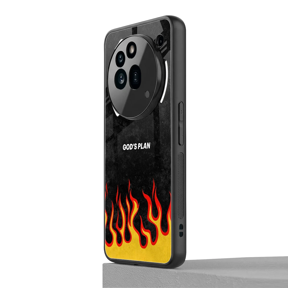 Gods Plan nothing phone 3a pro mobile cover | shockproof glass phone case