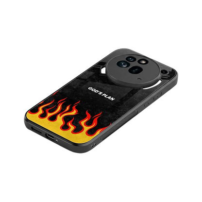 Gods Plan stylish phone case for nothing phone 3a pro | glossy glass and slim fit