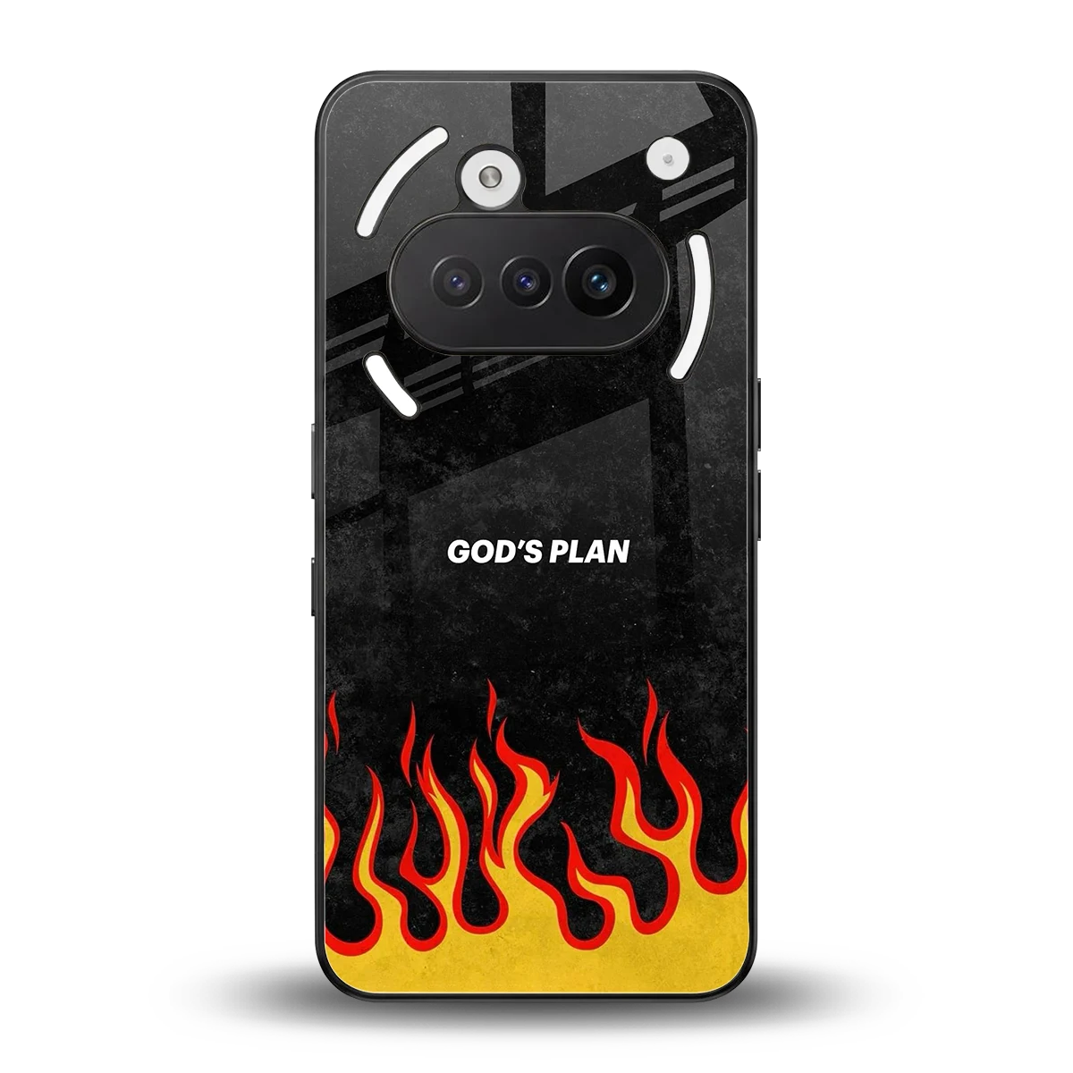 Gods Plan back phone cover | glass case for nothing phone 3a