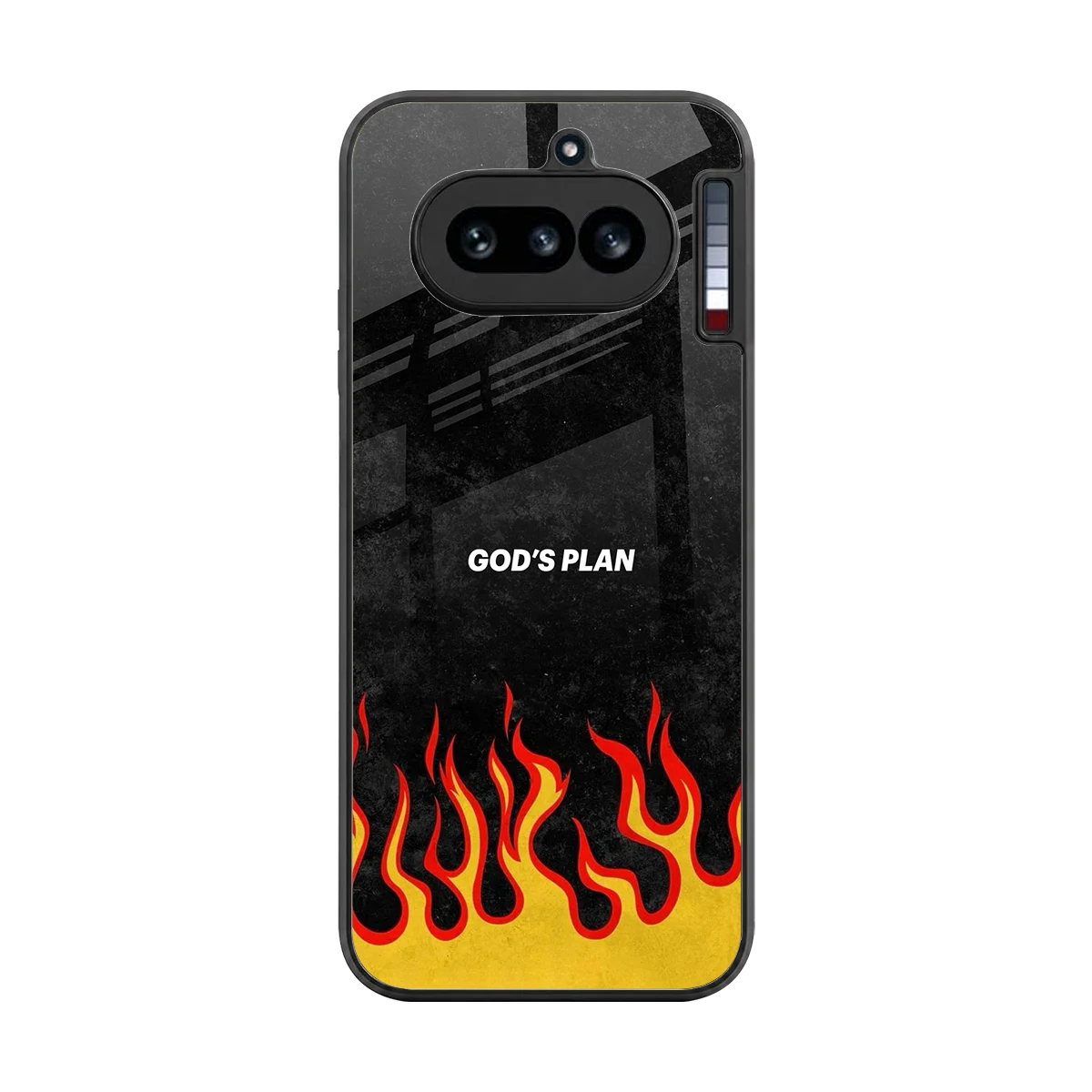 Gods Plan back phone cover | glass case for nothing phone 4a