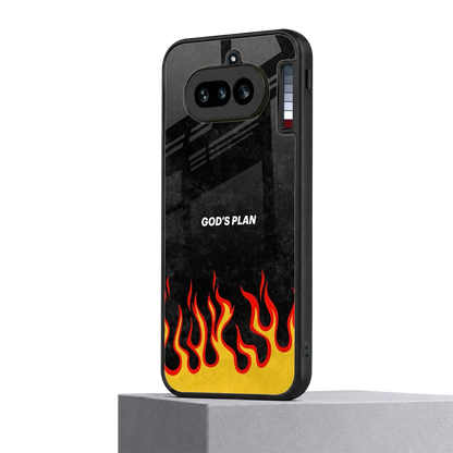 Gods Plan nothing phone 4a mobile cover | shockproof glass phone case