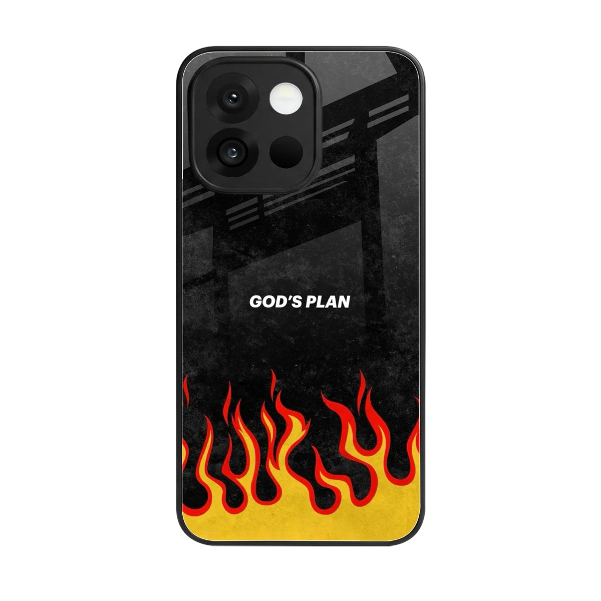 Gods Plan back phone cover | glass case for oneplus 13s