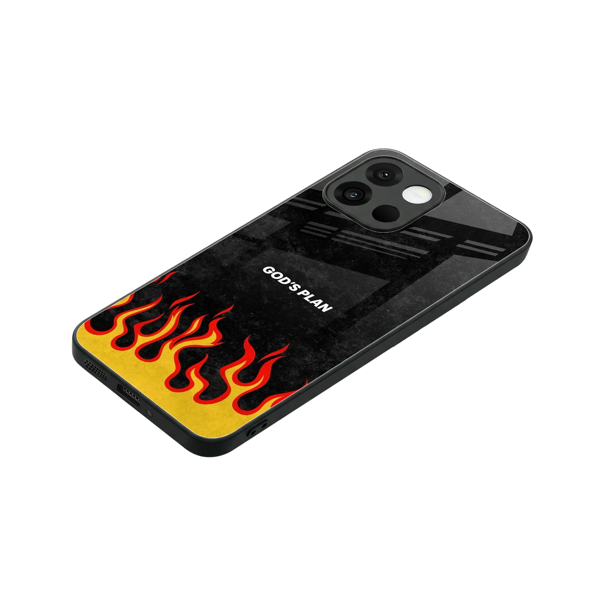 Gods Plan stylish phone case for oneplus 13s | glossy glass and slim fit