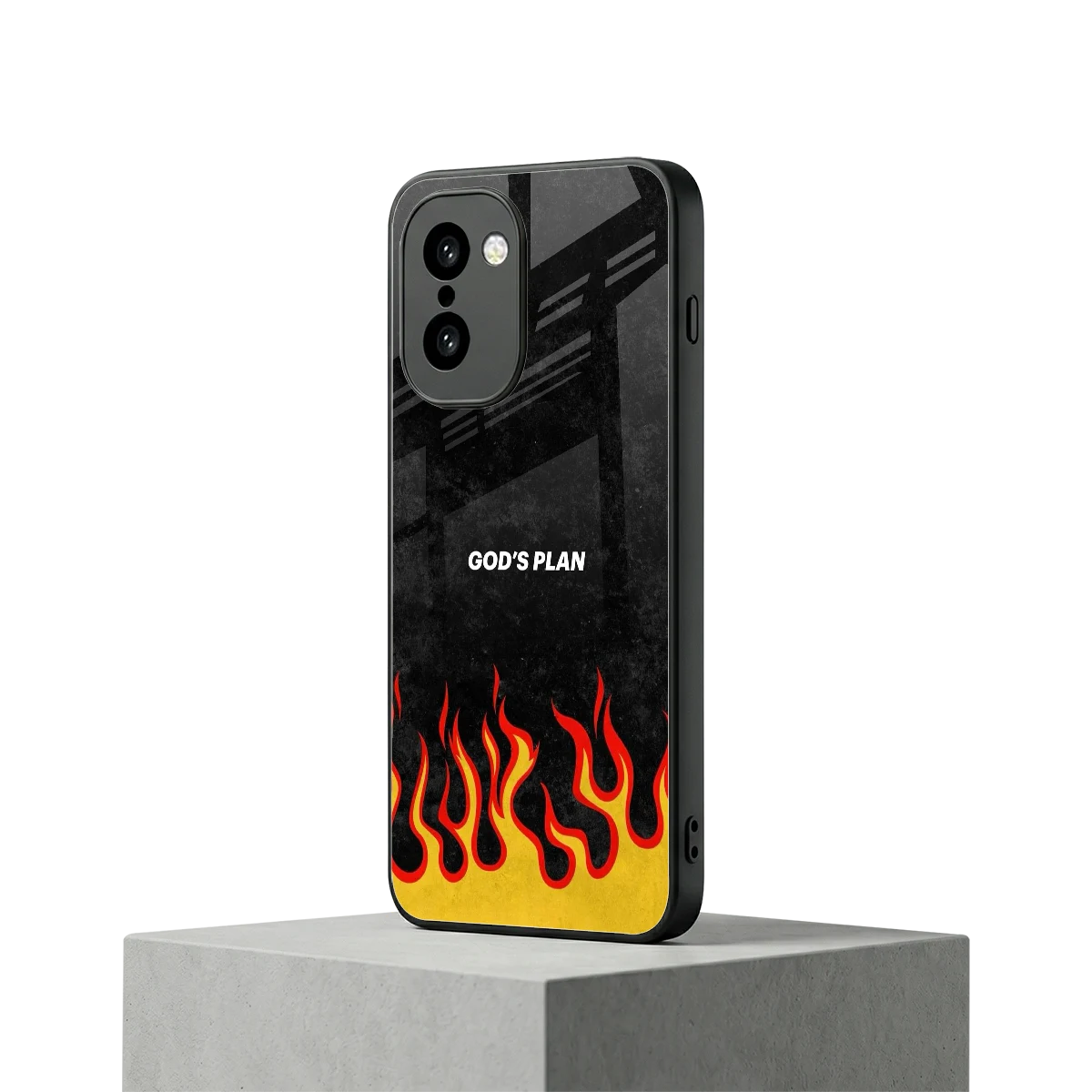 Gods Plan oneplus 15r mobile cover | shockproof glass phone case