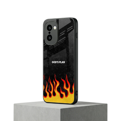 Gods Plan oneplus 15r mobile cover | shockproof glass phone case