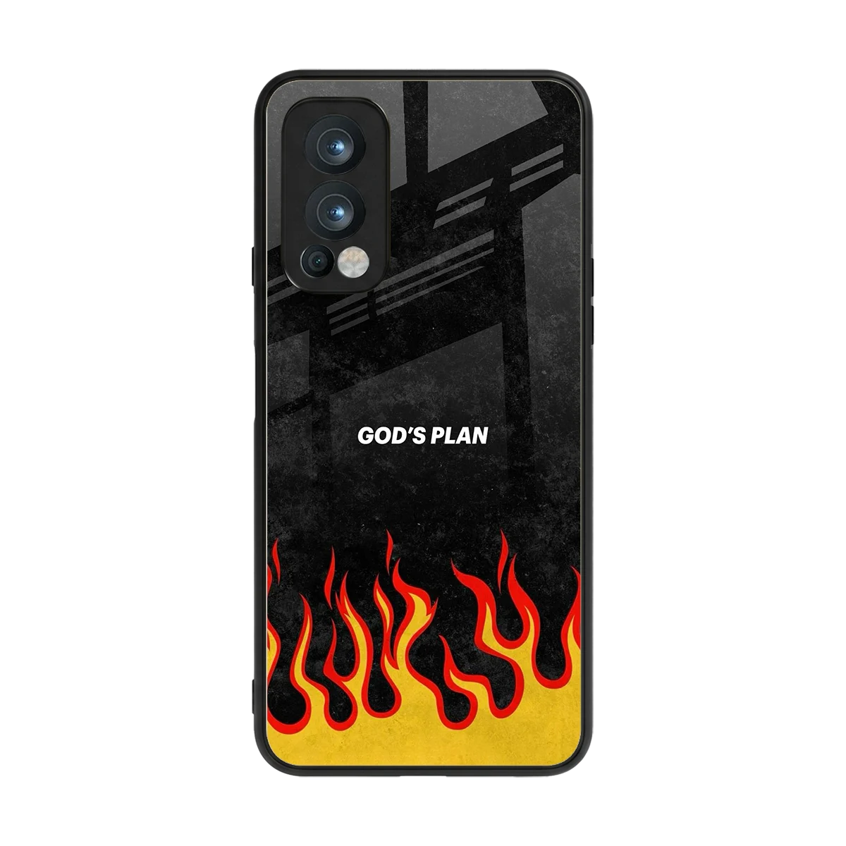 Gods Plan back phone cover | glass case for oneplus nord 2