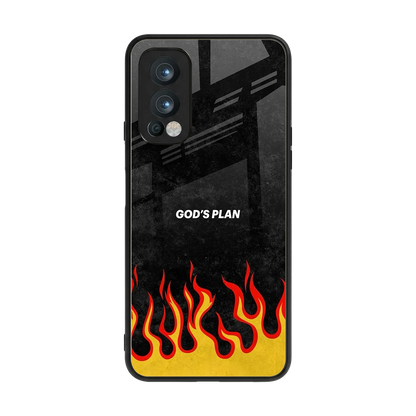 Gods Plan back phone cover | glass case for oneplus nord 2