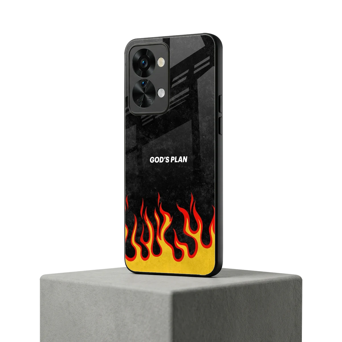 Gods Plan oneplus nord 2t mobile cover | shockproof glass phone case