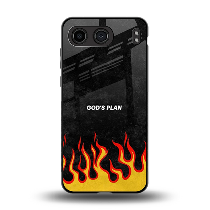 Gods Plan back phone cover | glass case for oneplus nord 4