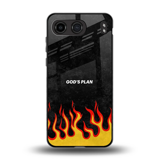 Gods Plan back phone cover | glass case for oneplus nord 4