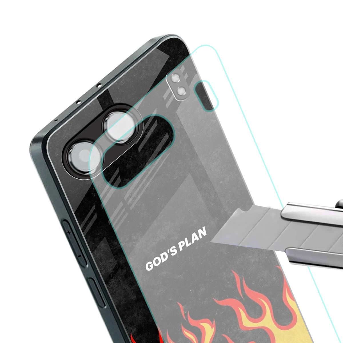 Gods Plan stylish phone case for oneplus nord 4 | glossy glass and slim fit