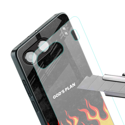 Gods Plan stylish phone case for oneplus nord 4 | glossy glass and slim fit