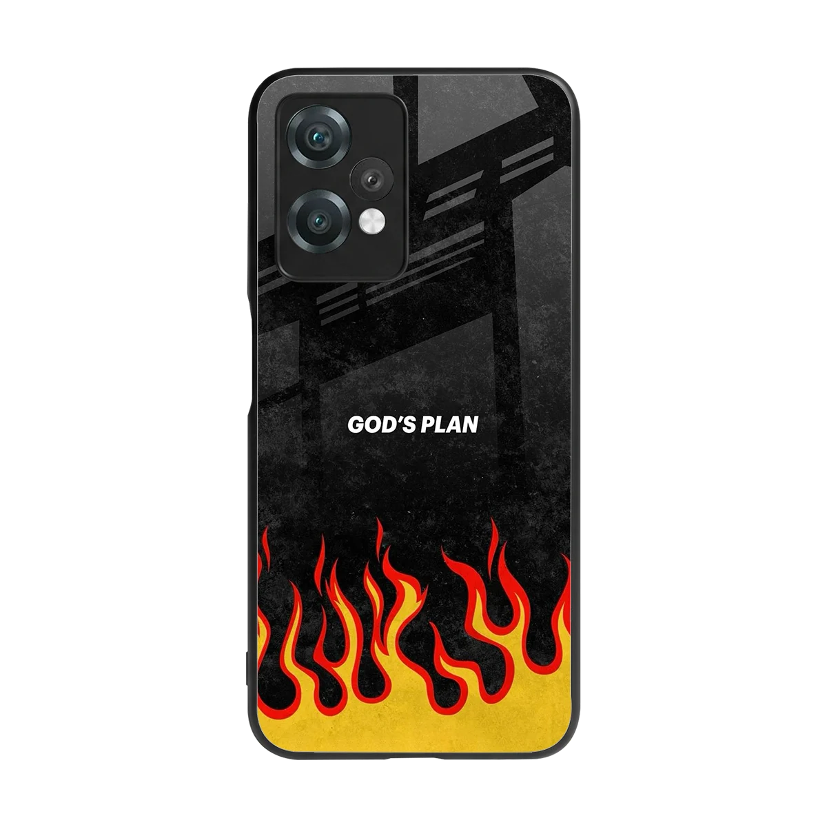 Gods Plan back phone cover | glass case for oneplus nord ce 2 lite