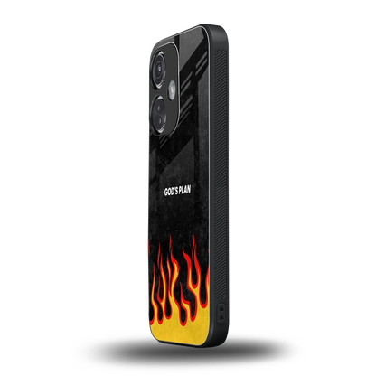 Gods Plan oneplus nord ce 3 mobile cover | shockproof glass phone case