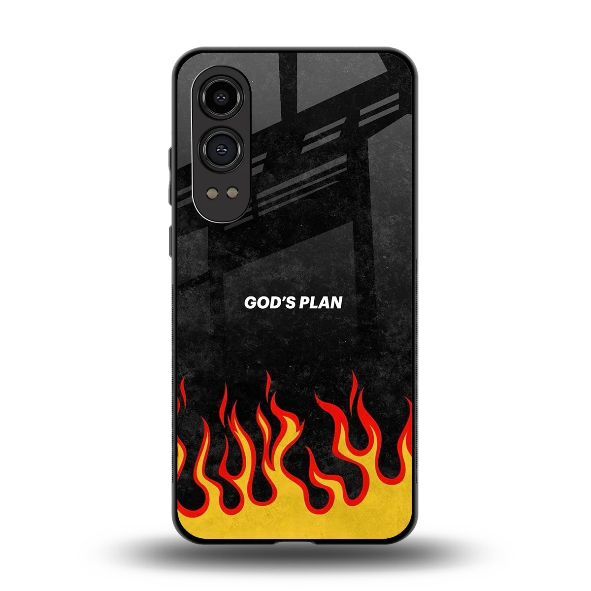 Gods Plan back phone cover | glass case for oneplus nord ce 4 lite