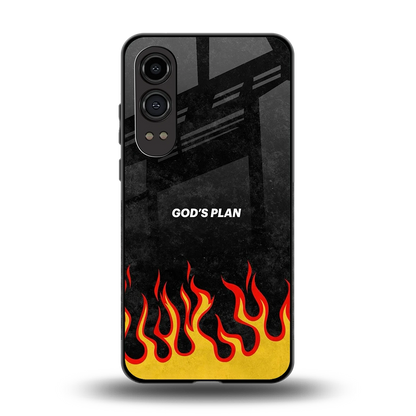 Gods Plan back phone cover | glass case for oneplus nord ce 4 lite