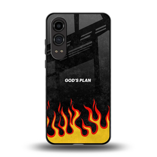 Gods Plan back phone cover | glass case for oneplus nord ce 4 lite