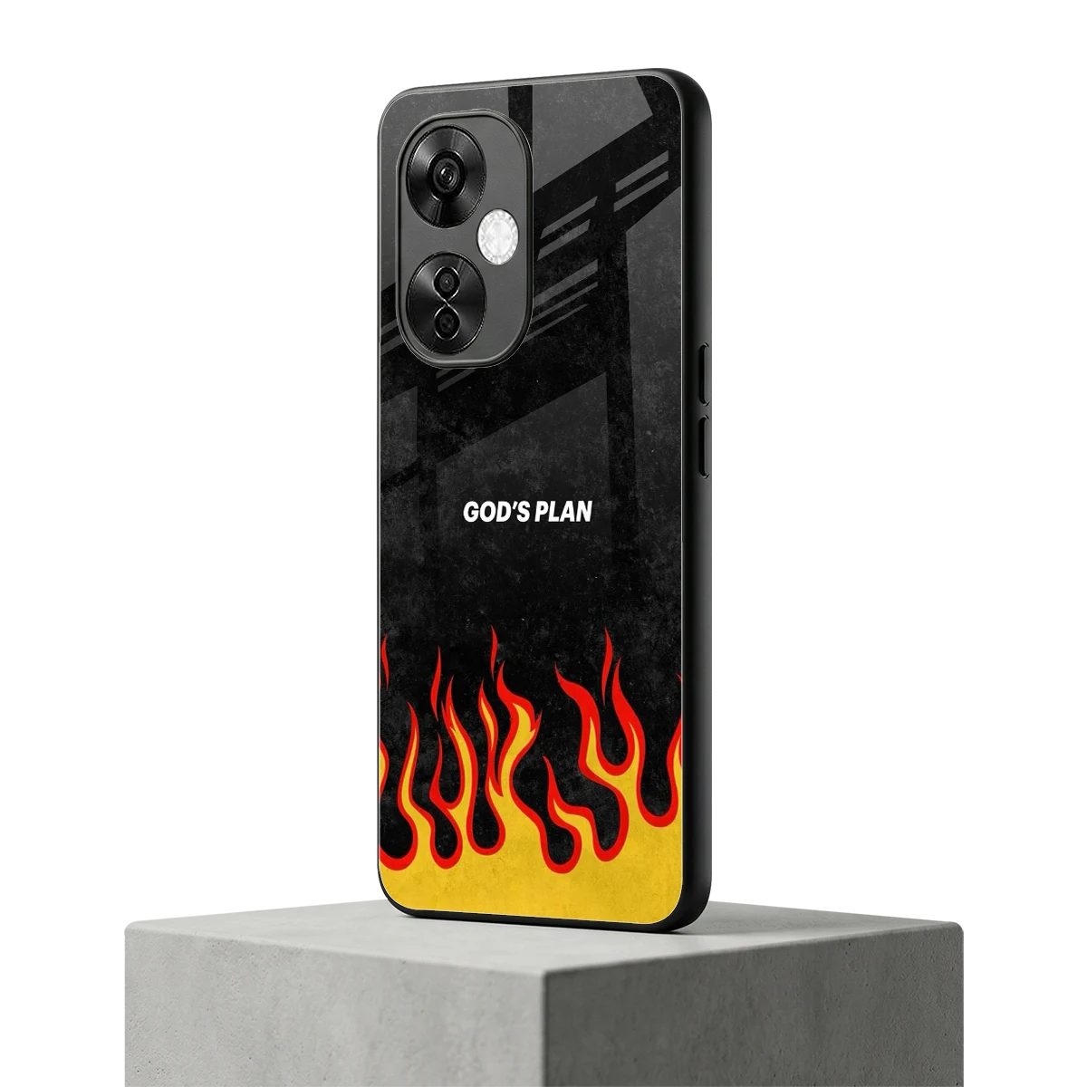 Gods Plan oneplus nord ce 3 lite mobile cover | shockproof glass phone case