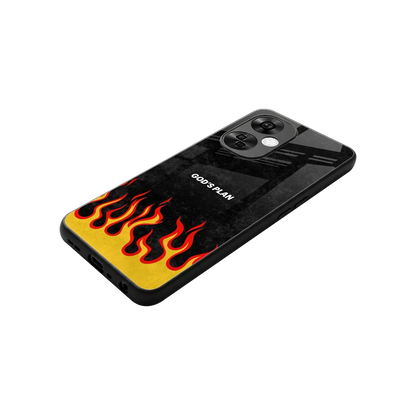Gods Plan stylish phone case for oneplus nord ce 3 lite | glossy glass and slim fit