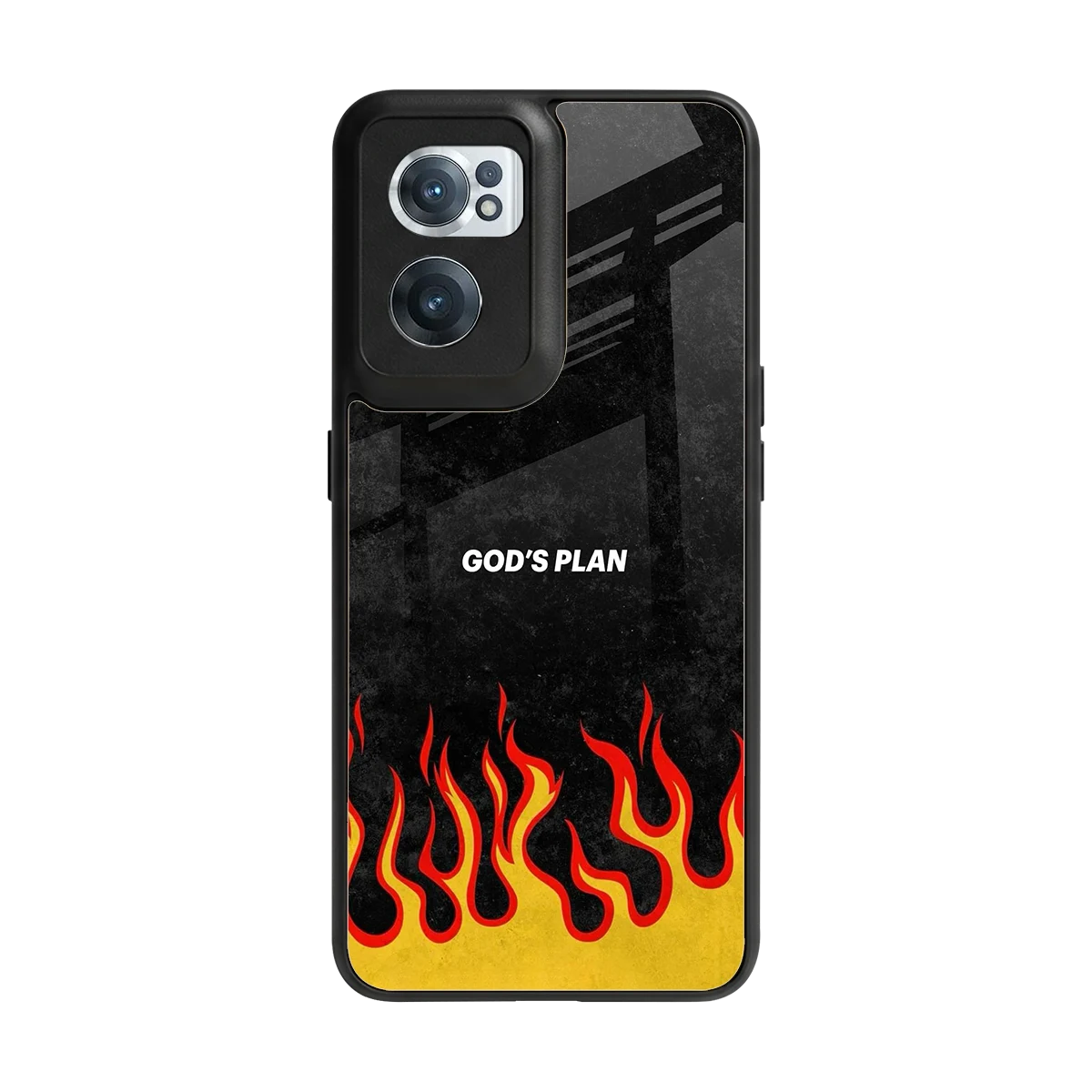 Gods Plan back phone cover | glass case for oneplus nord ce 2
