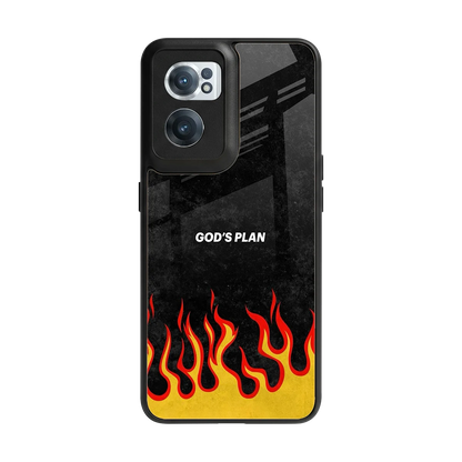 Gods Plan back phone cover | glass case for oneplus nord ce 2