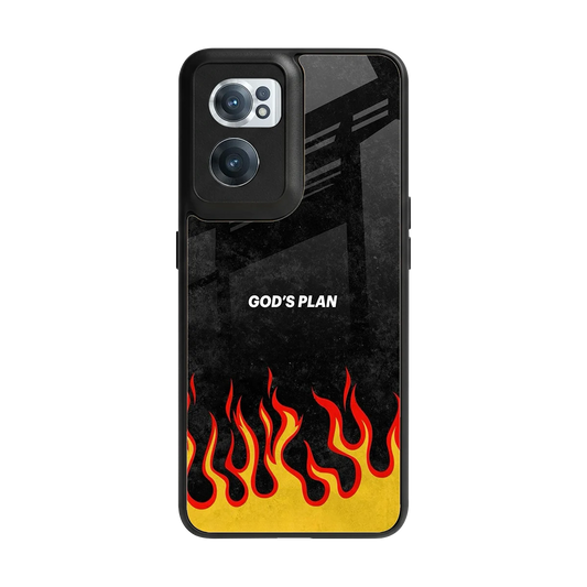 Gods Plan back phone cover | glass case for oneplus nord ce 2