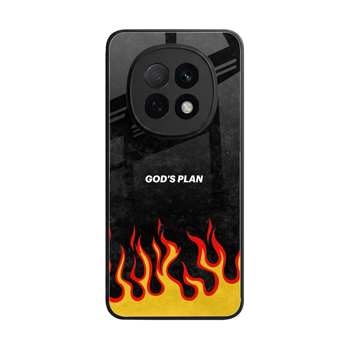 Gods Plan back phone cover | glass case for oppo f29 pro 5g