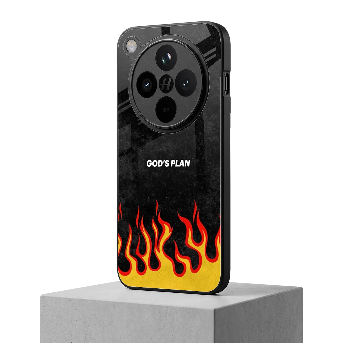 Gods Plan oppo find x8 mobile cover | shockproof glass phone case
