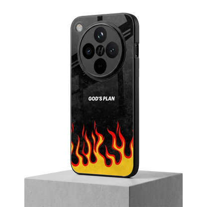 Gods Plan oppo find x8 mobile cover | shockproof glass phone case