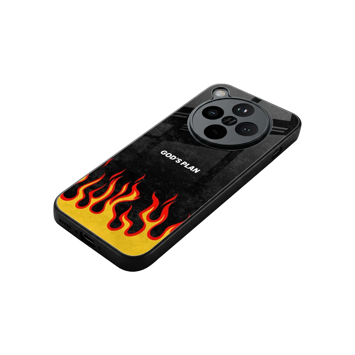 Gods Plan stylish phone case for oppo find x8 | glossy glass and slim fit
