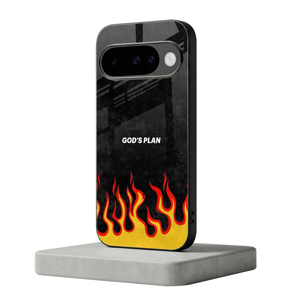 Gods Plan google pixel 10 mobile cover | shockproof glass phone case