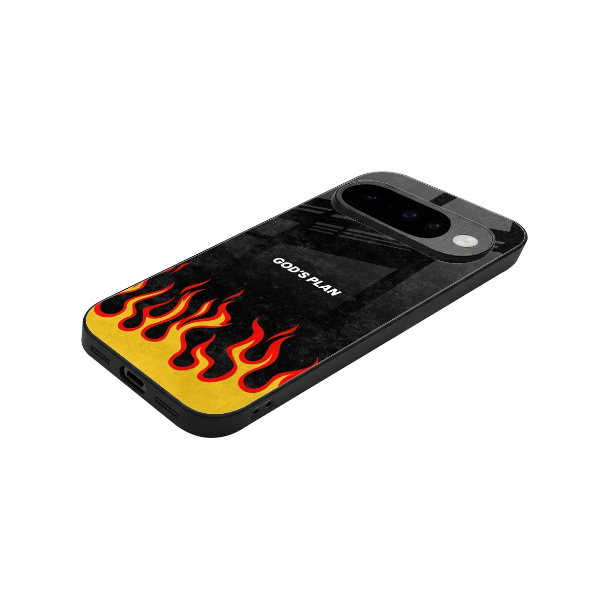Gods Plan stylish phone case for google pixel 10 | glossy glass and slim fit