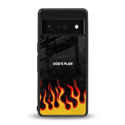 Gods Plan back phone cover | glass case for google pixel 6 pro