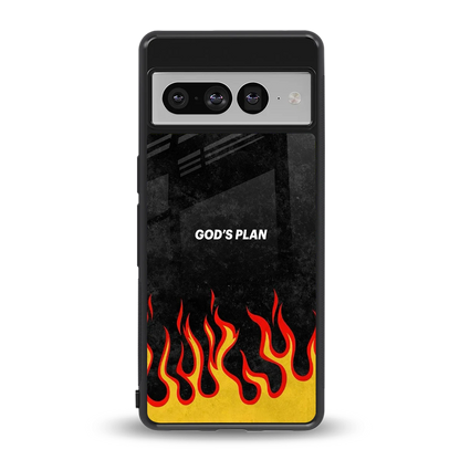 Gods Plan back phone cover | glass case for google pixel 7 pro