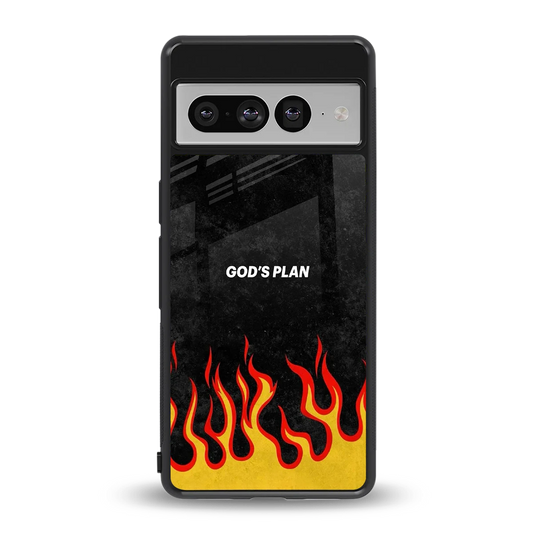 Gods Plan back phone cover | glass case for google pixel 7 pro