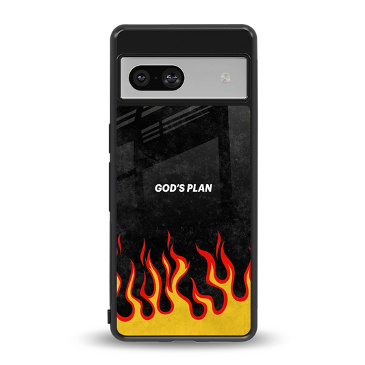 Gods Plan back phone cover | glass case for google pixel 7a