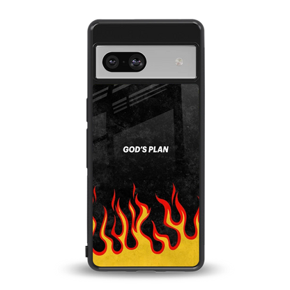 Gods Plan back phone cover | glass case for google pixel 7