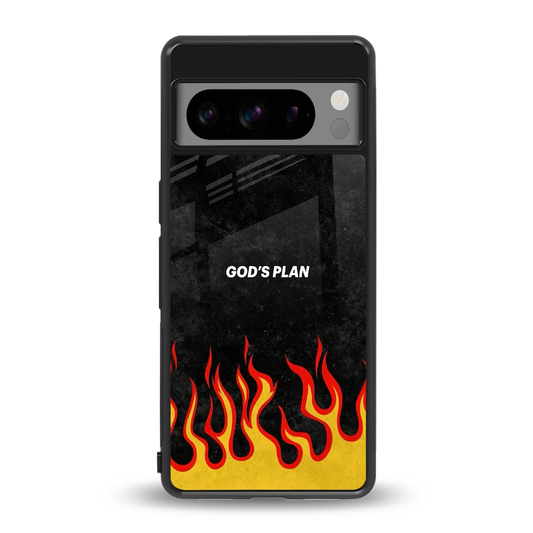 Gods Plan back phone cover | glass case for google pixel 8 pro