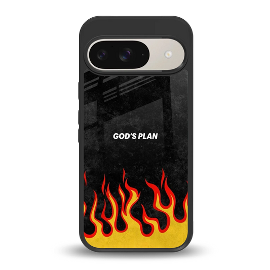 Gods Plan back phone cover | glass case for google pixel 9