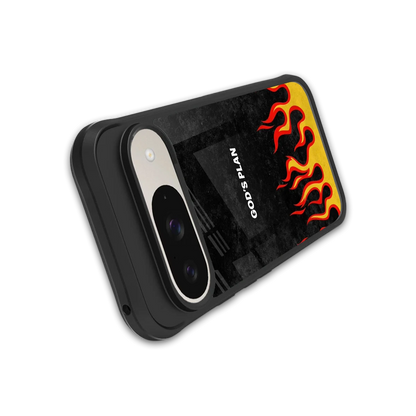 Gods Plan stylish phone case for google pixel 9 | glossy glass and slim fit