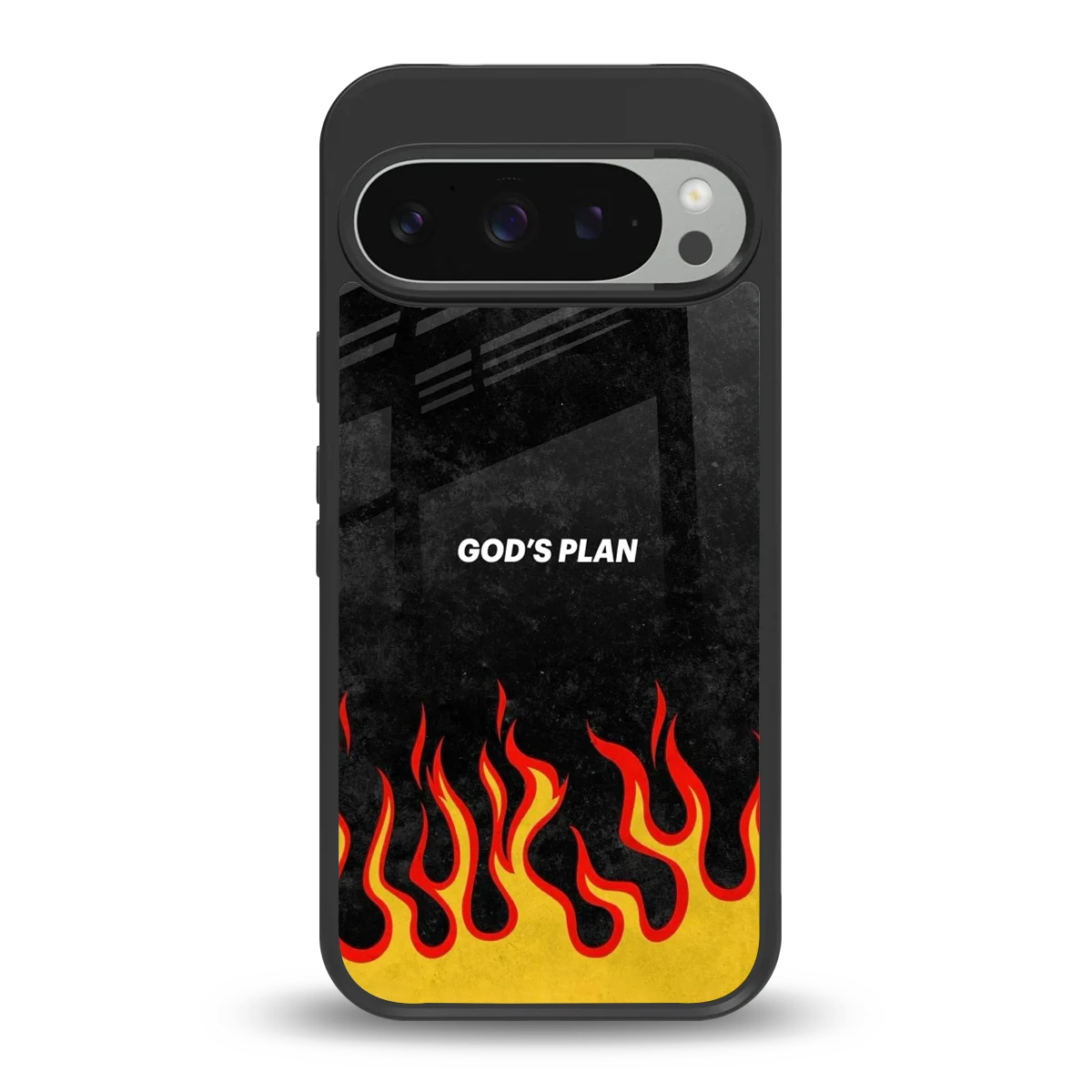 Gods Plan back phone cover | glass case for google pixel 9 pro