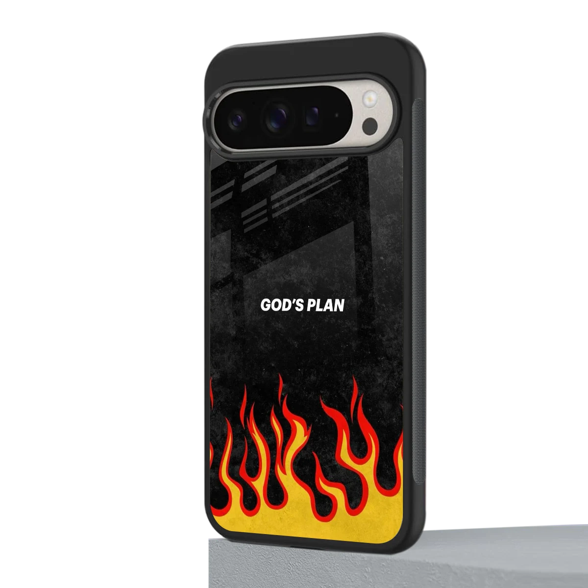 Gods Plan google pixel 9 pro mobile cover | shockproof glass phone case