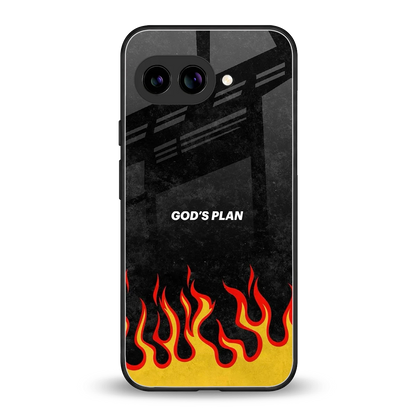 Gods Plan back phone cover | glass case for google pixel 10a