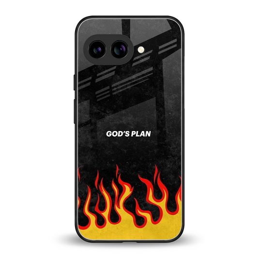 Gods Plan back phone cover | glass case for google pixel 10a