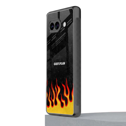 Gods Plan google pixel 10a mobile cover | shockproof glass phone case