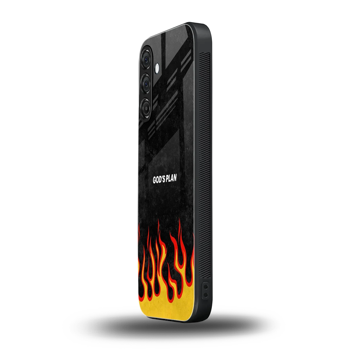 Gods Plan samsung galaxy a55 5g mobile cover | shockproof glass phone case