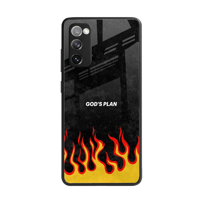 Gods Plan back phone cover | glass case for samsung galaxy s20 fe