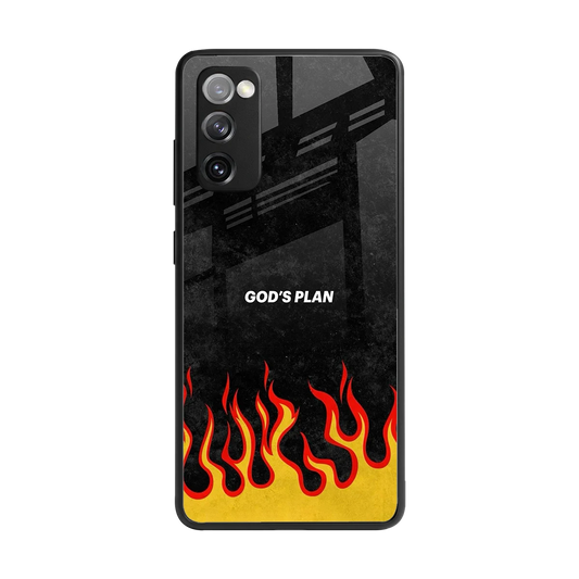 Gods Plan back phone cover | glass case for samsung galaxy s20 fe