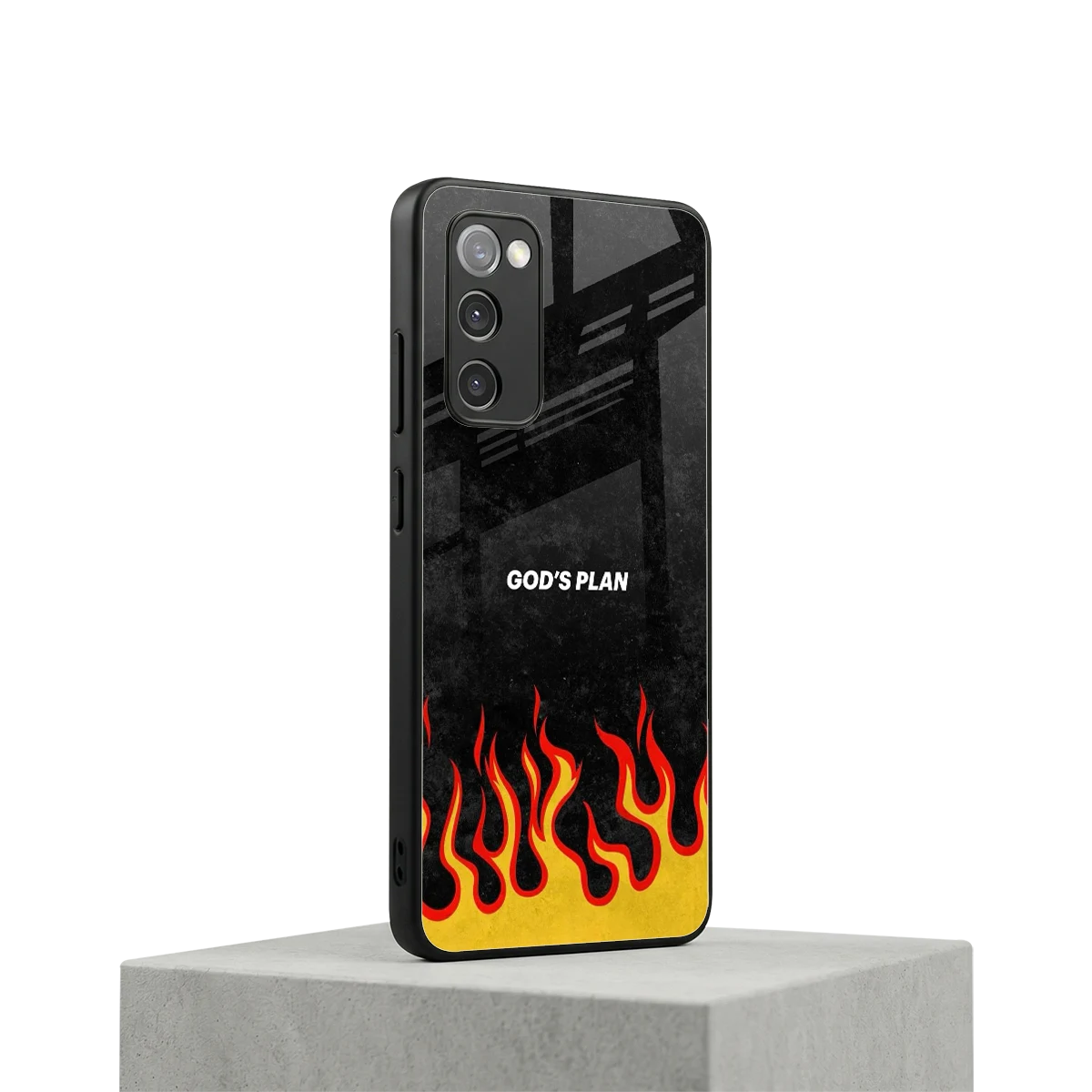 Gods Plan samsung galaxy s20 fe mobile cover | shockproof glass phone case